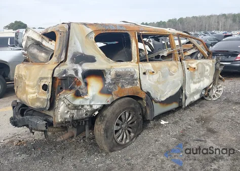 2017 Nissan Armada Sv z USA, uszkodzony, nr VIN JN8AY2NC9H9509849